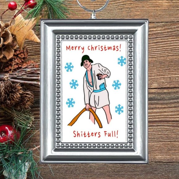 National Lampoons Christmas‎ Vacation Cousin Eddie Christmas Tree Ornament - Picture 1 of 2
